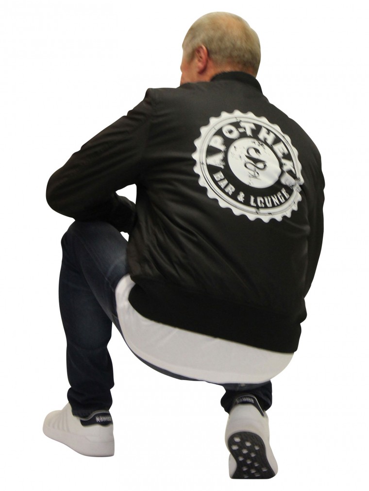 SALT & PEPPER BOMBER JACKET > yamyamworld.de