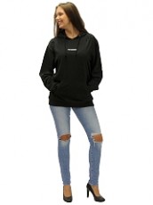 SALT & PEPPER DISTRESSED HOODIE | yam yam world