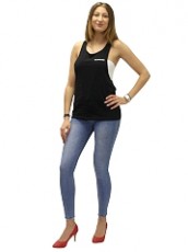 SALT & PEPPER LOOSE TANK | yam yam world