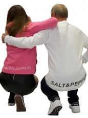 SALT & PEPPER STREET SWEAT CREWNECK | yam yam world