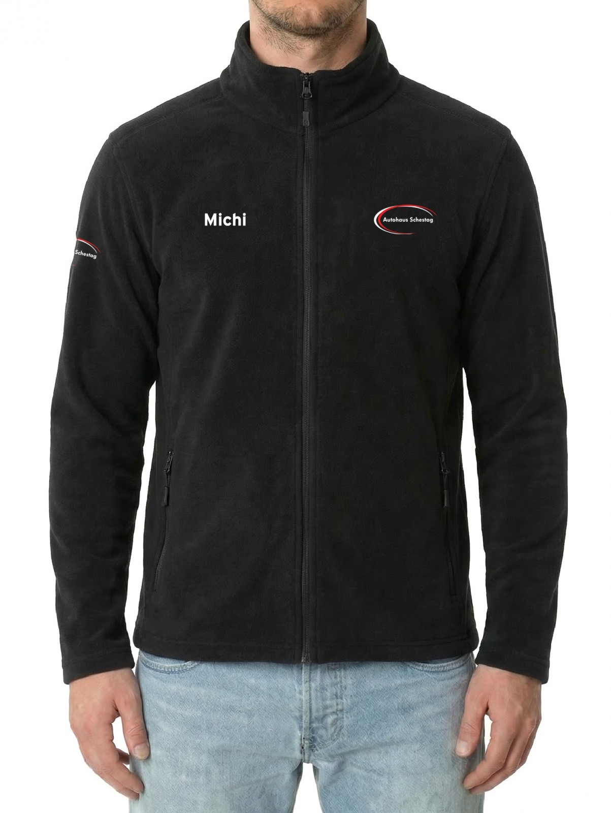 SCHESTAG FLEECE-JACKE HERREN