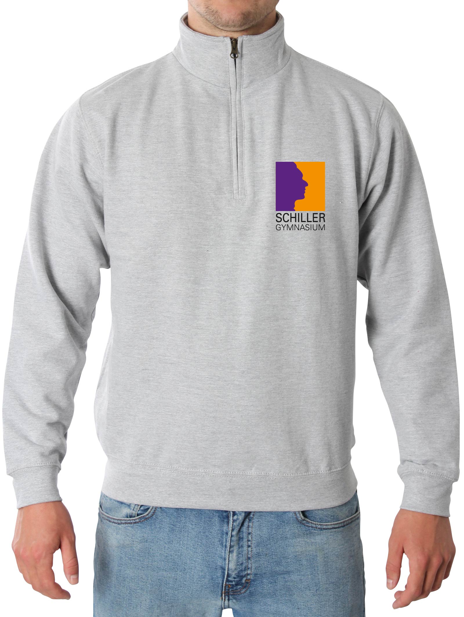 SCHILLER 1/4 ZIP SWEAT | yam yam world