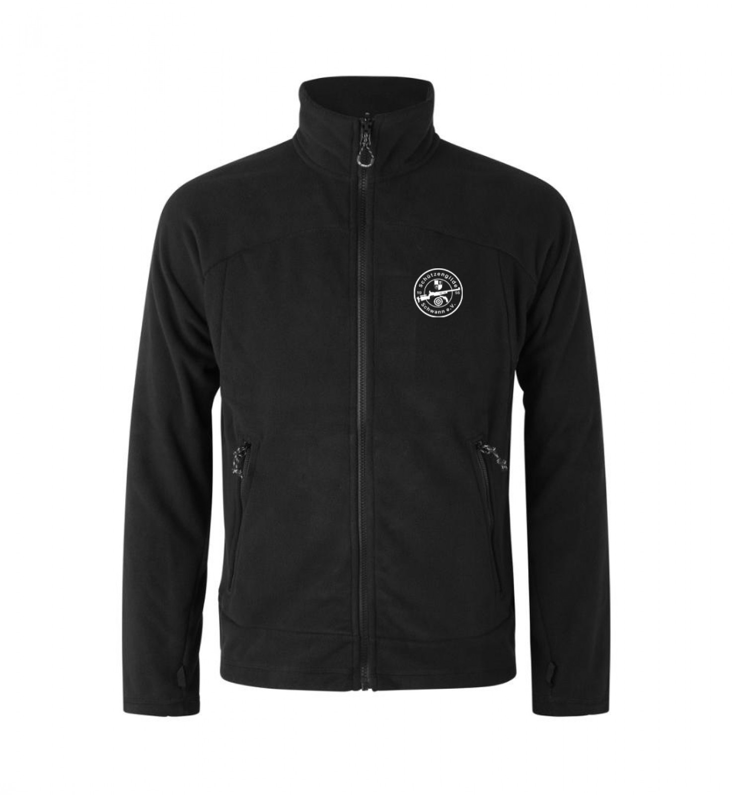SGI SCHWANN FLEECE-JACKE HERREN SCHWARZ