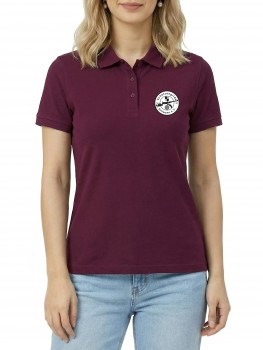 SGI SCHWANN POLO SHIRT DAMEN BORDEAUX | yam yam world