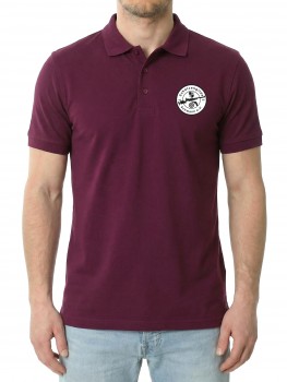 SGI SCHWANN POLO SHIRT HERREN BORDEAUX | yam yam world