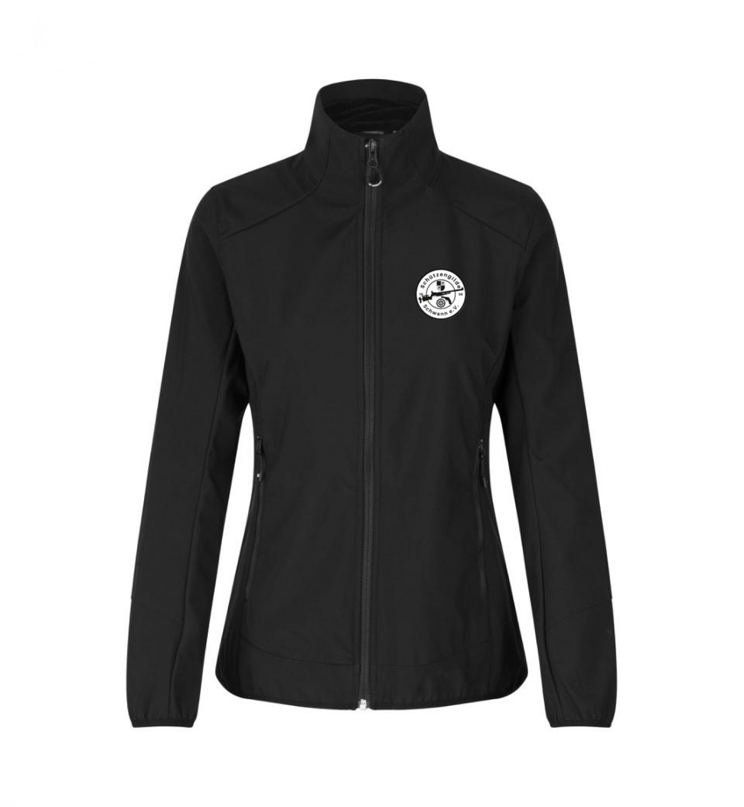 SGI SCHWANN SOFTSHELL-JACKE DAMEN SCHWAR