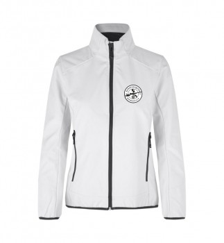 SGI SCHWANN SOFTSHELL-JACKE DAMEN WEISS | yam yam world