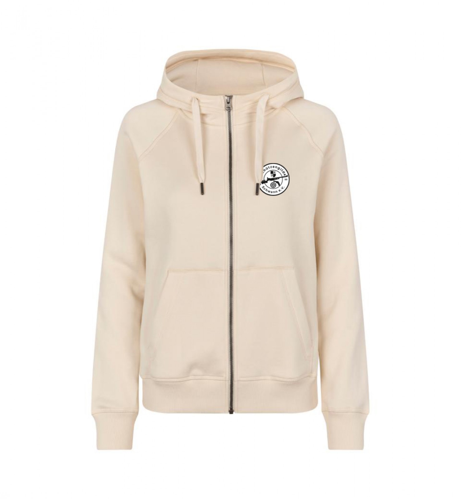 SGI SCHWANN ZIP-HOODIE DAMEN OFF-WHITE