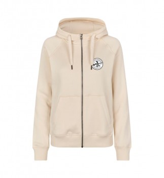 SGI SCHWANN ZIP-HOODIE DAMEN OFF-WHITE | yam yam world