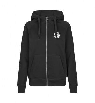 SGI SCHWANN ZIP-HOODIE DAMEN SCHWARZ | yam yam world