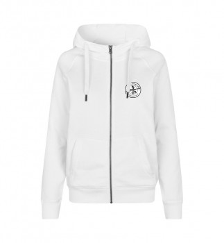 SGI SCHWANN ZIP-HOODIE DAMEN WEISS | yam yam world