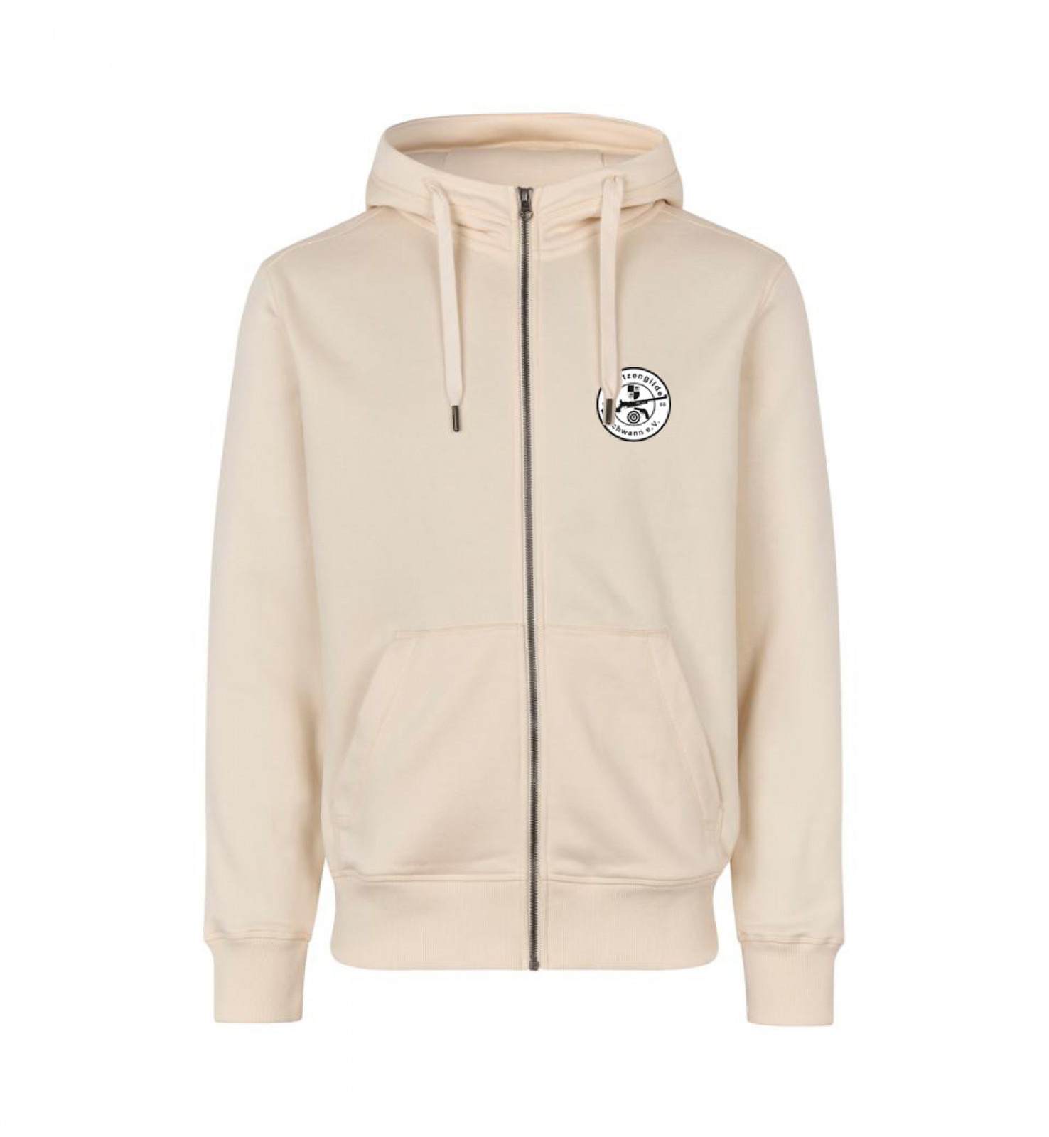 SGI SCHWANN ZIP-HOODIE HERREN OFFWHITE