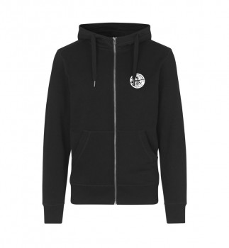 SGI SCHWANN ZIP-HOODIE HERREN SCHWARZ | yam yam world