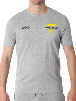 SPORTWELT BASE T-SHIRT GRAU | yam yam world