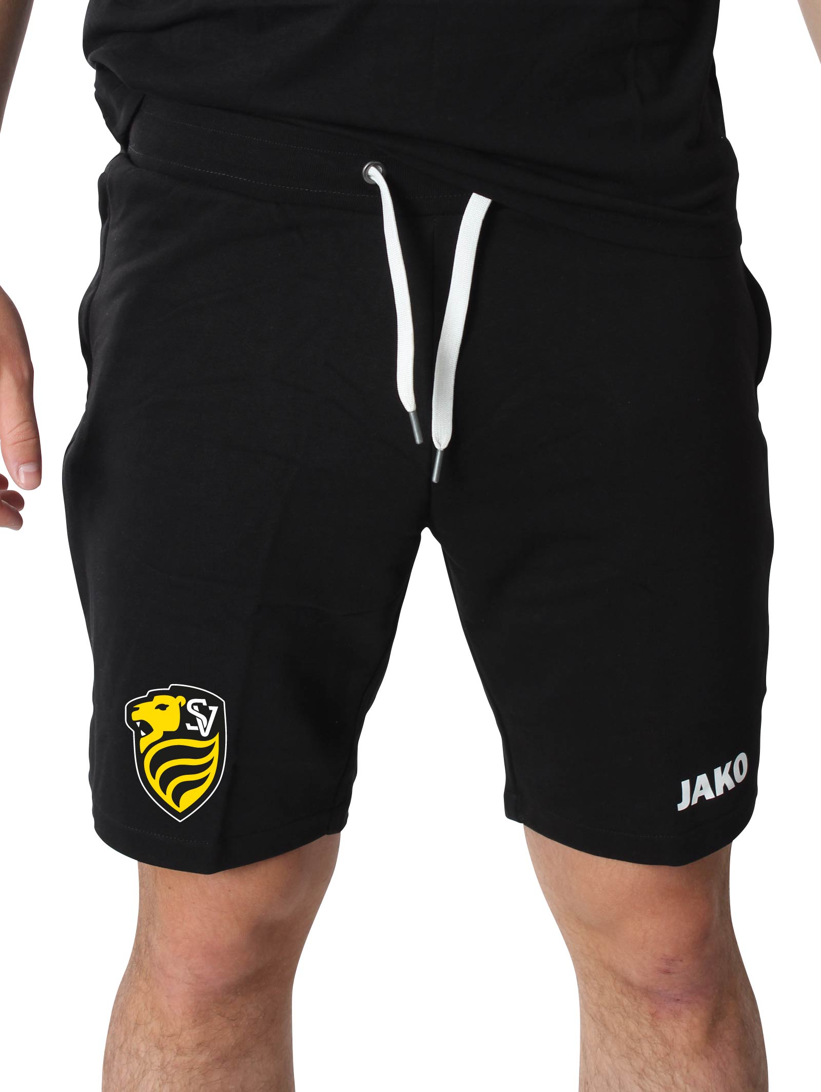 SV L/E JOGGINGSHORT BASE BLACK | yam yam world