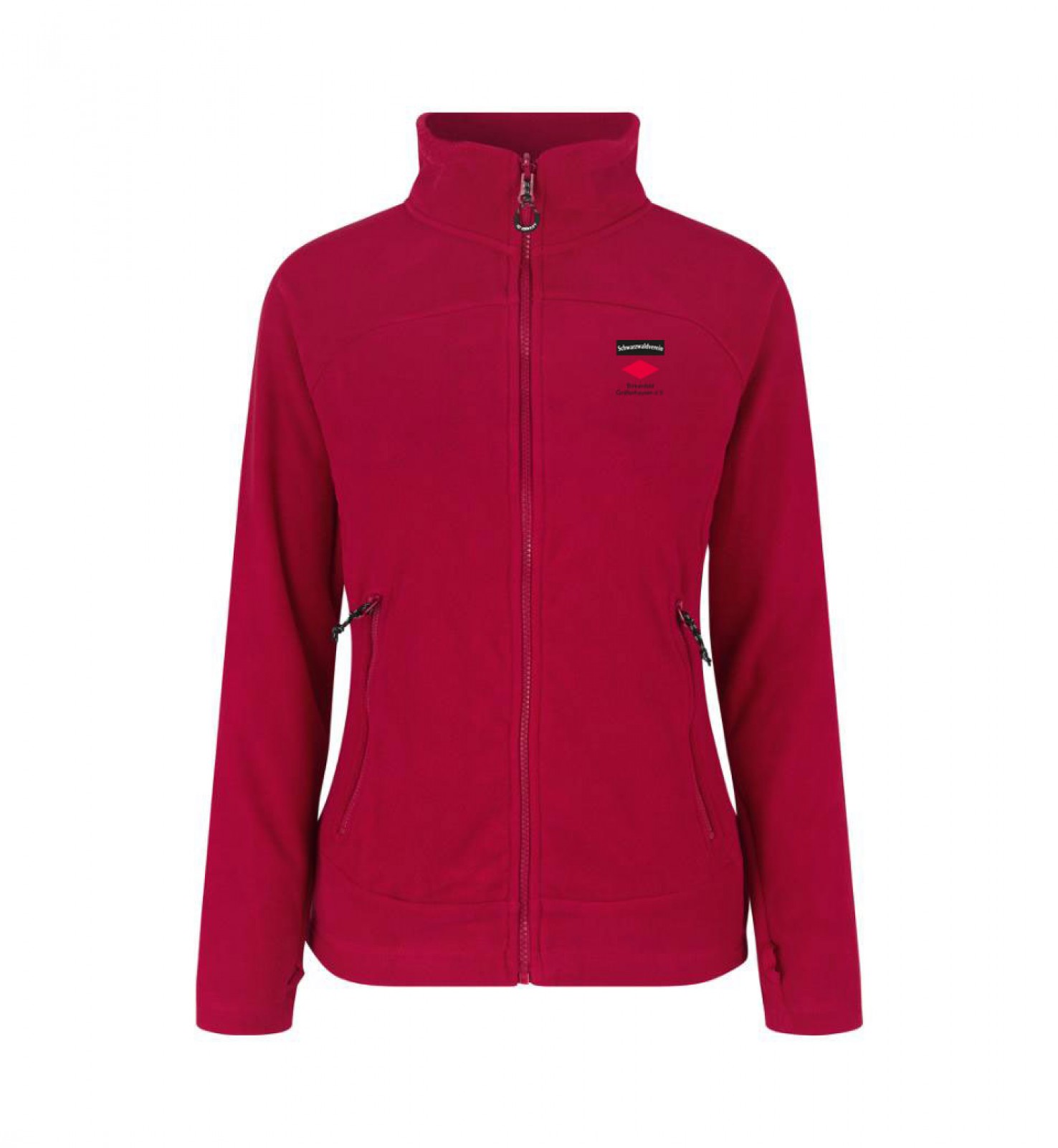 SWV BIRKENFELD FLEECECARDIGAN DAMEN ROT