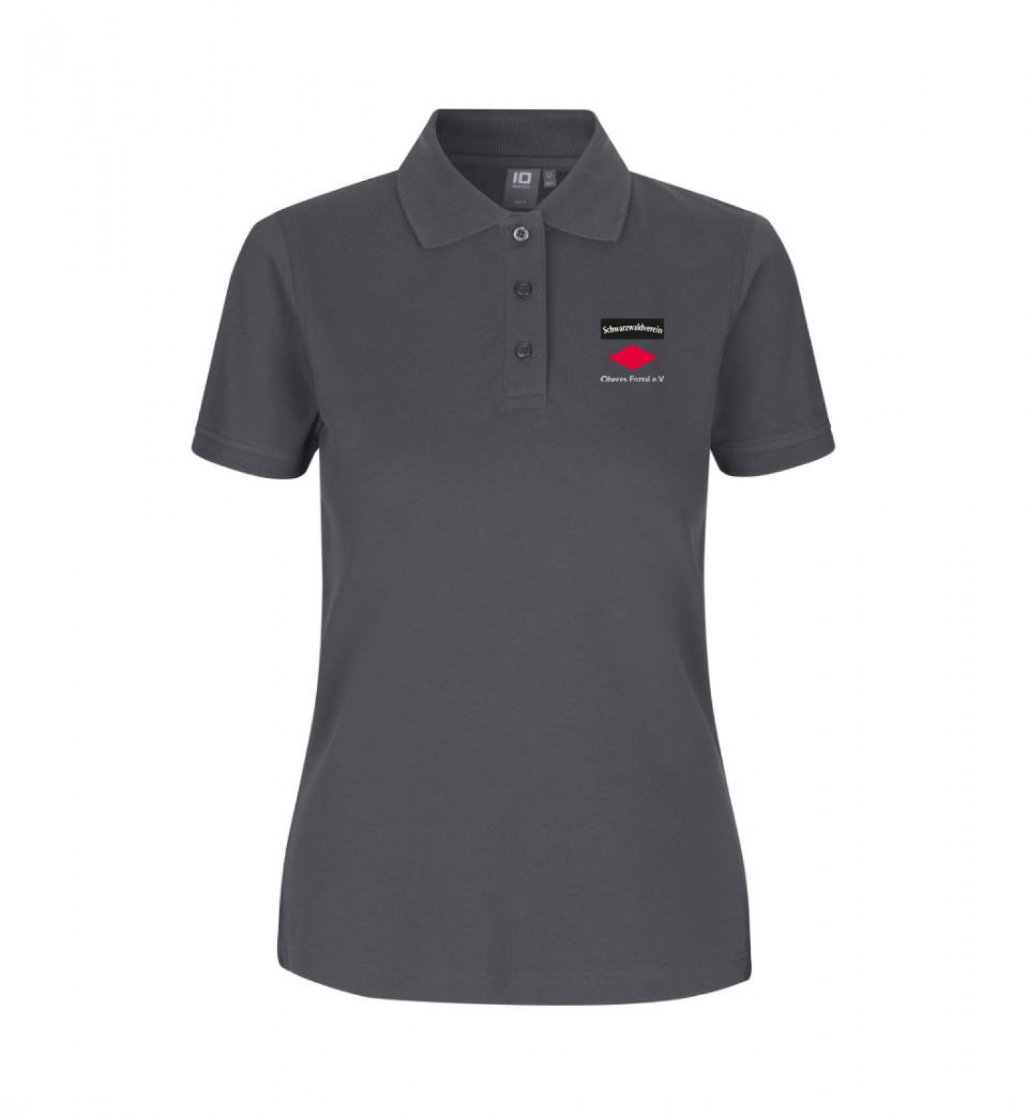 SWV-OE POLO-SHIRT DAMEN ANTHRAZIT