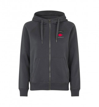 SWV-OE ZIP HOODIE DAMEN ANTHRAZIT | yam yam world