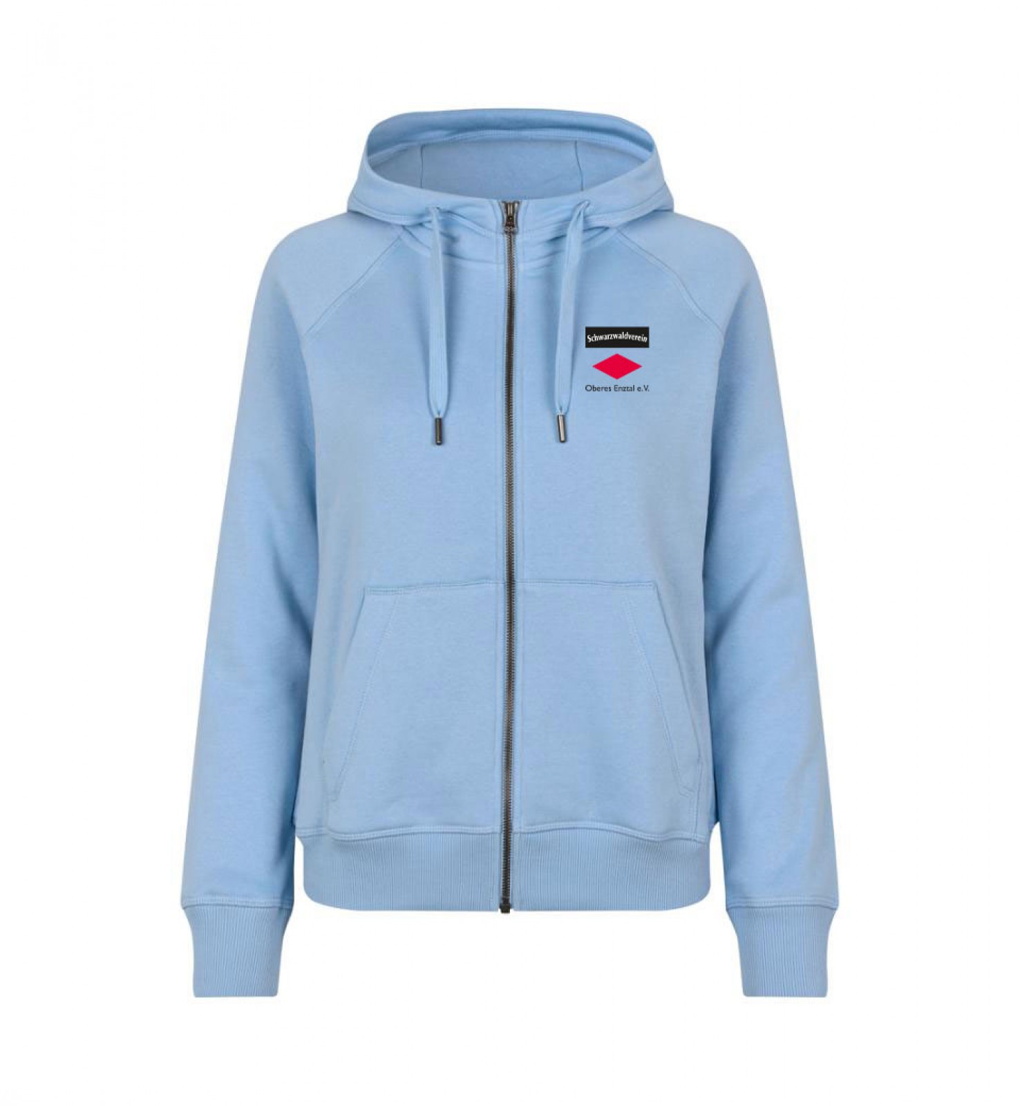 SWV-OE ZIP HOODIE DAMEN BLAU