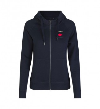 SWV-OE ZIP HOODIE DAMEN SCHWARZ | yam yam world