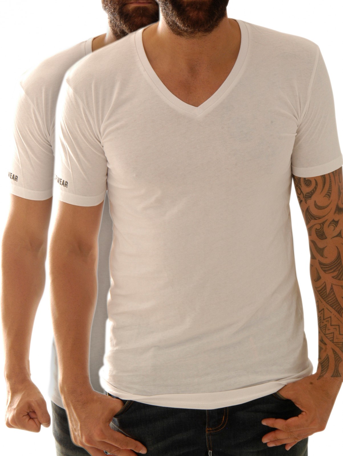 Superwear BY006-V-WEISS T-SHIRTS weiss