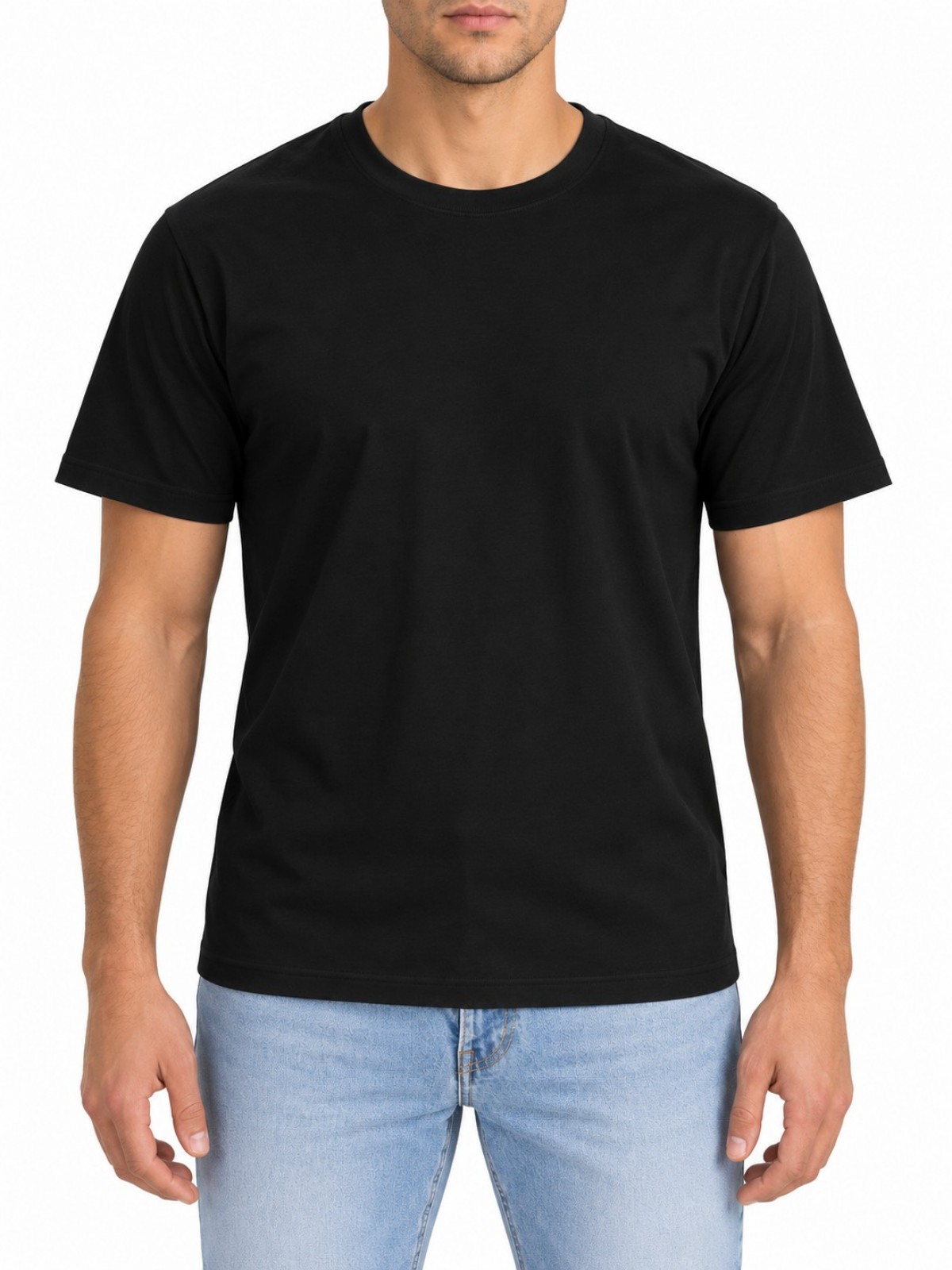 TEE JAYS MEN�S SOF TEE T-SHIRTS schwarz