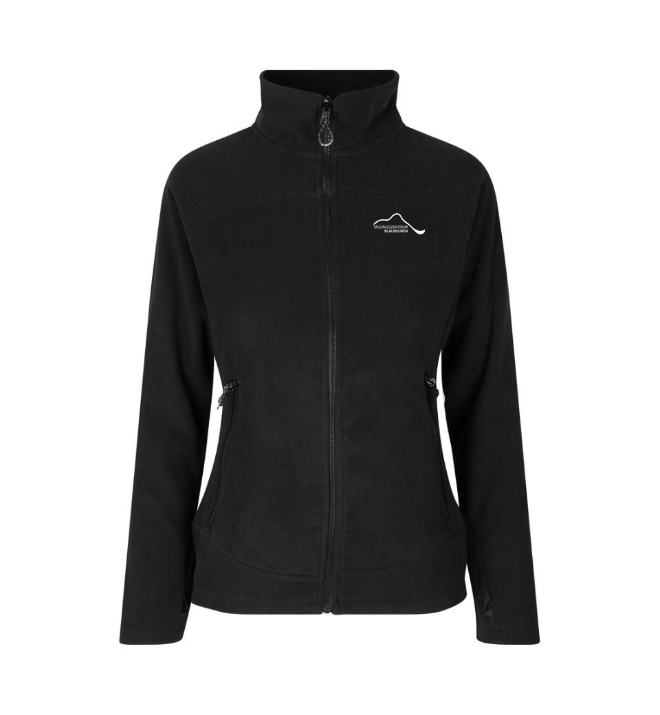 TZB-FLEECEJACKE-DAMEN-SCHWARZ | yam yam world
