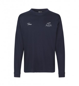 WEDDING RANCH LANGARMSHIRT BLAU | yam yam world