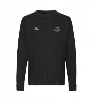 WEDDING RANCH LANGARMSHIRT SCHWARZ | yam yam world