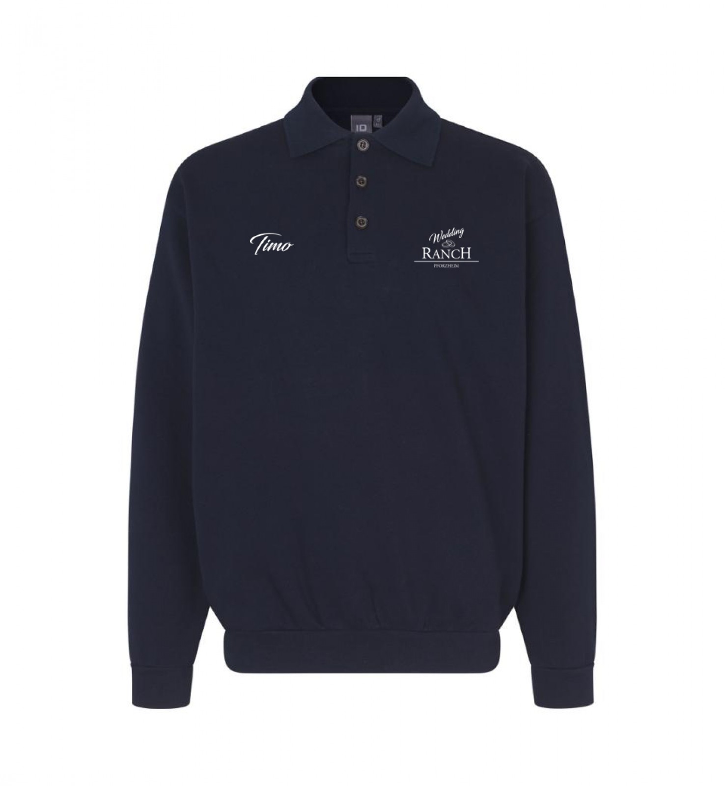 WEDDING RANCH SWEATPOLO BLAU