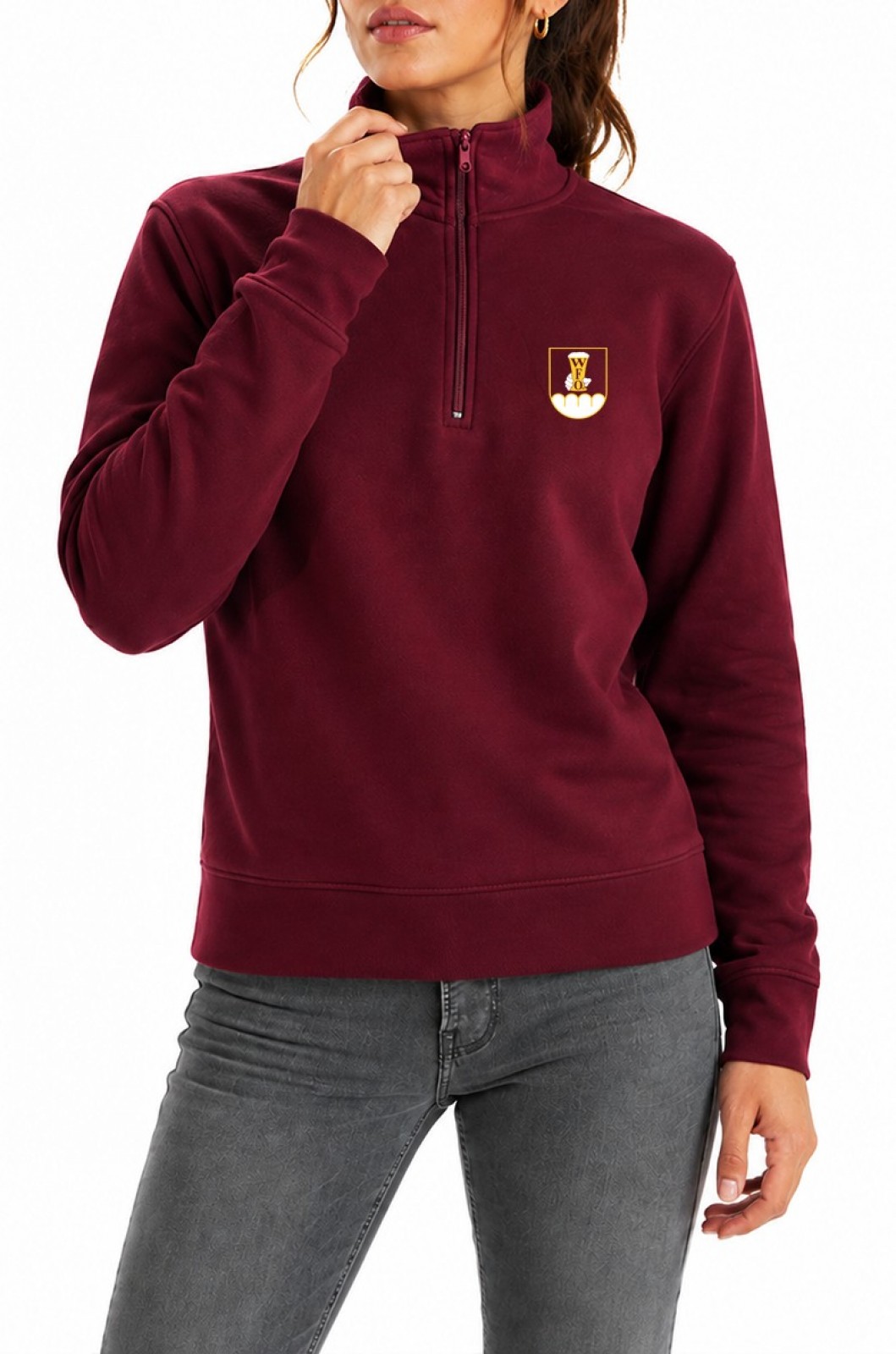 WEIZENBIERFREUNDE 1/2 ZIP SWEATSHIRT D
