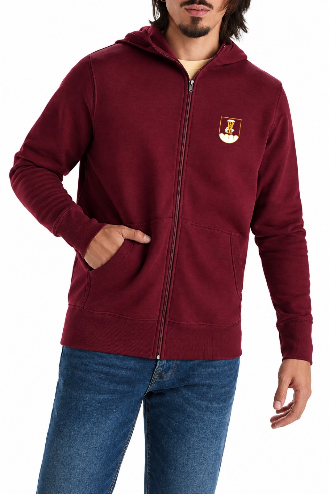 WEIZENBIERFREUNDE ZIP-HOODIE HERREN