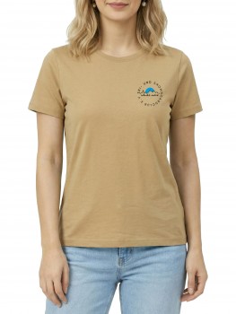 WMS&S CLUB T-SHIRT DAMEN BEIGE | yam yam world