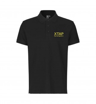 XTAP POLOSHIRT SCHWARZ | yam yam world