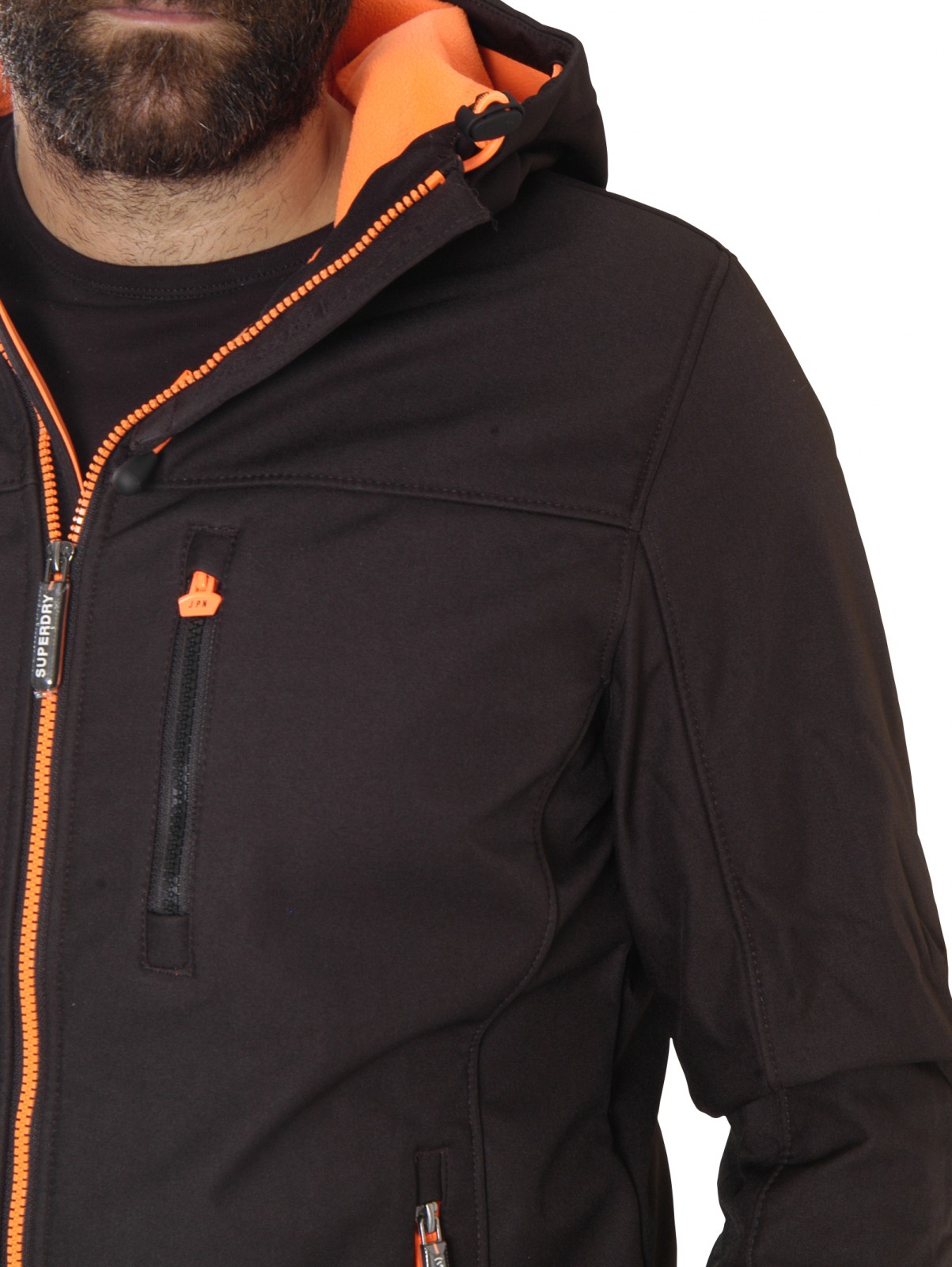 superdry HOODED WINDTREKKER Jacken schwarz yam yam world